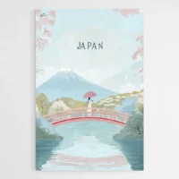 Tableau art moderne japonais