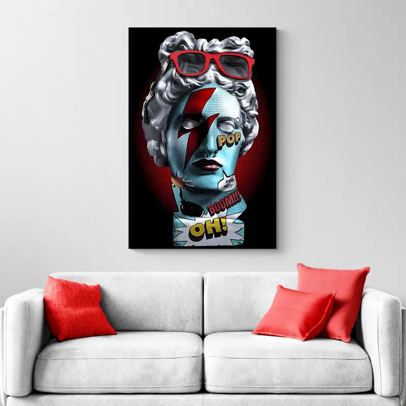 Tableau Athena Pop Art