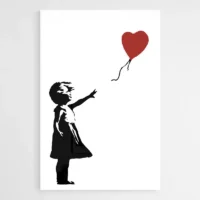Tableau Banksy la Petite Fille au Ballon