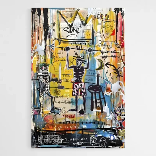 Tableau Basquiat Afrique