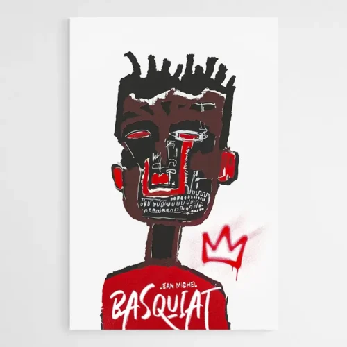 Tableau Basquiat Graffiti