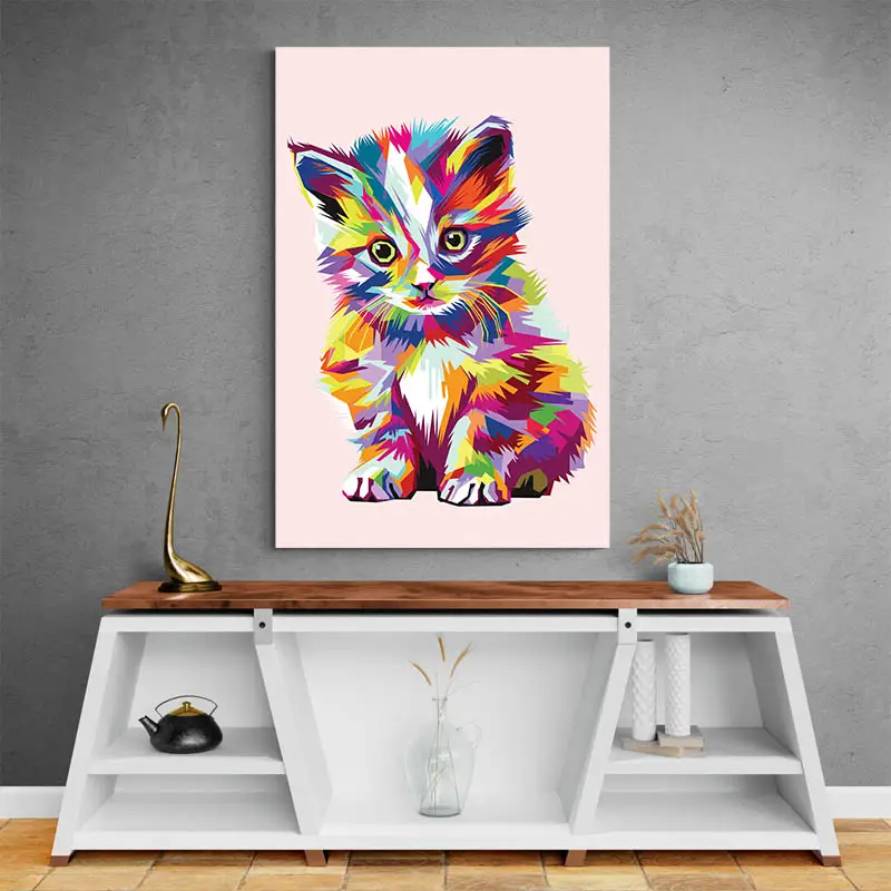 Tableau Bébé Chat