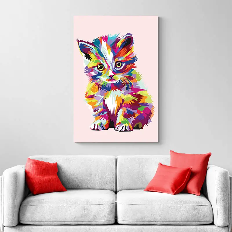 Tableau Bébé Chat