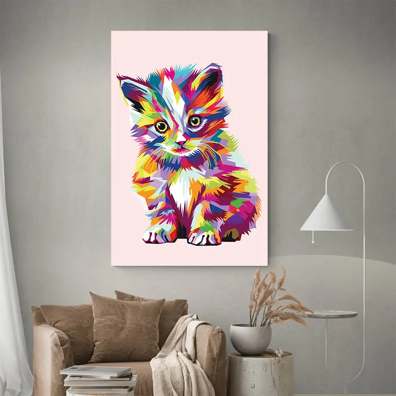 Tableau Bébé Chat