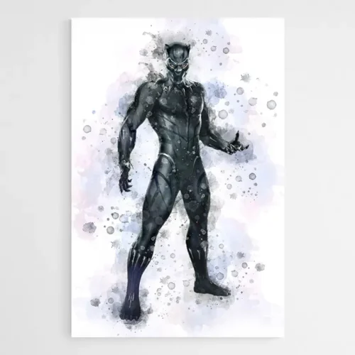 Tableau Black Panther Chambre Enfant