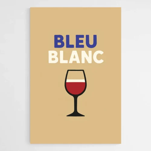 Tableau Bleu blanc rouge