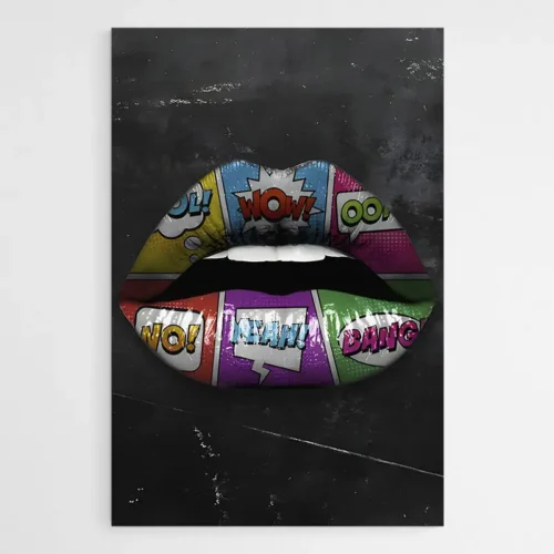 Tableau Bouche Comics