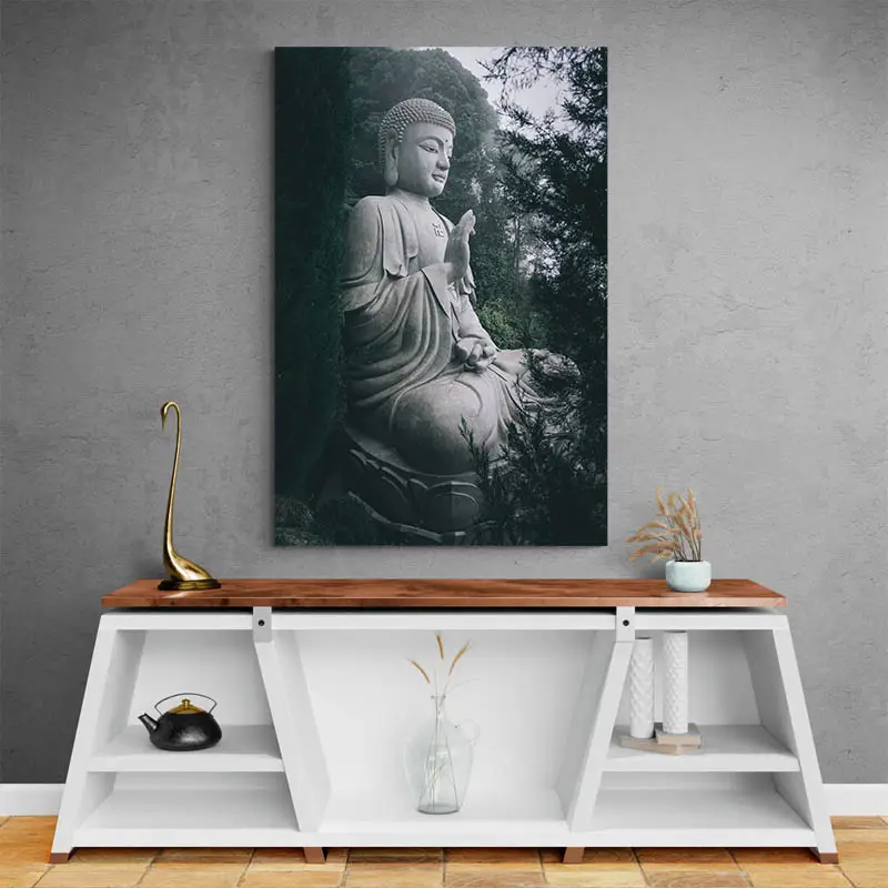 Tableau Bouddha Extérieur