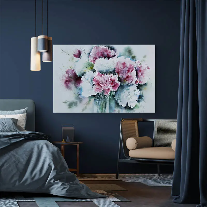 Tableau Bouquet de Pivoine