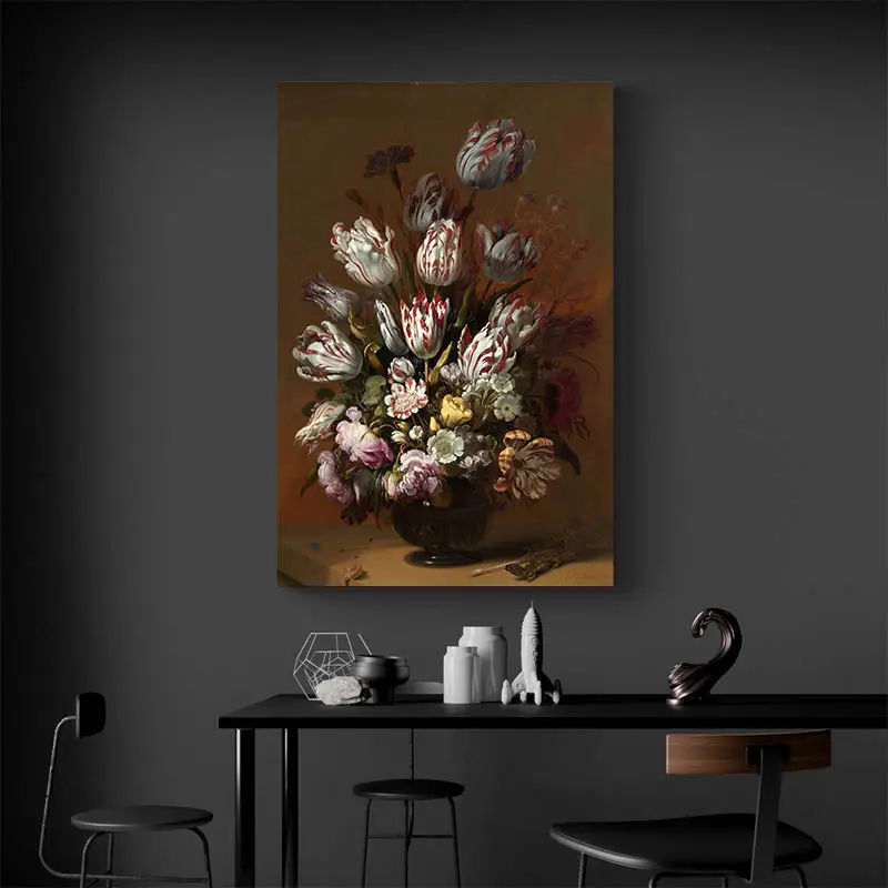 Tableau Bouquet de Tulipes