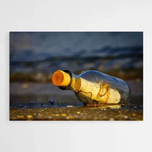 Tableau Bouteille à la Mer