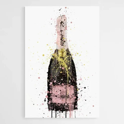 Tableau Bouteille de Champagne