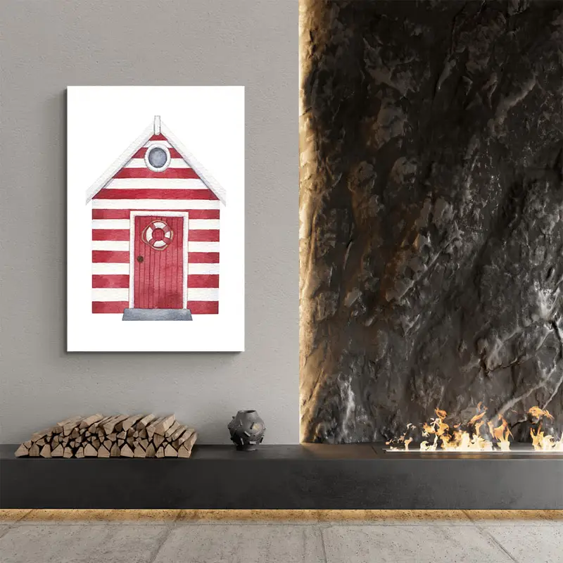 Tableau Cabine Plage
