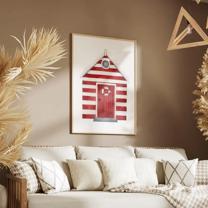 Tableau Cabine Plage