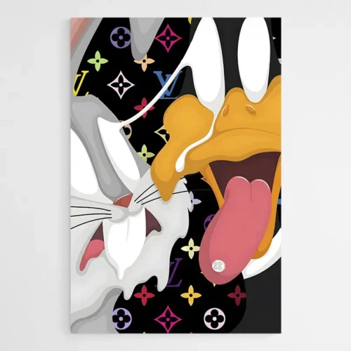 Tableau Cartoon Louis Vuitton