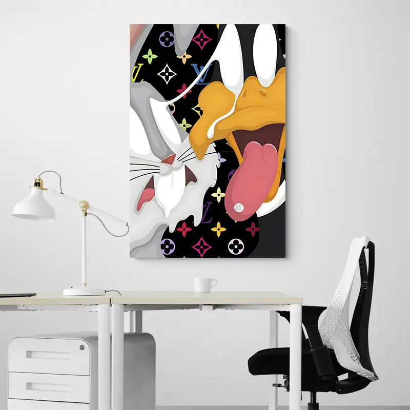 Tableau Cartoon Louis Vuitton