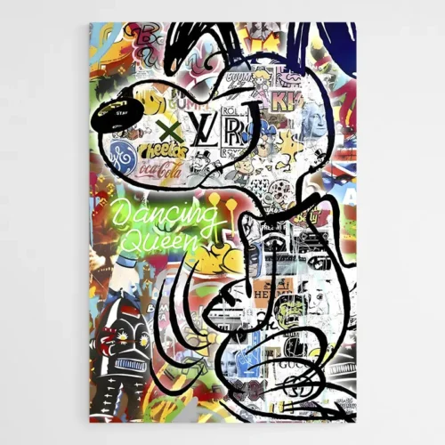 Tableau Cartoon Pop Art