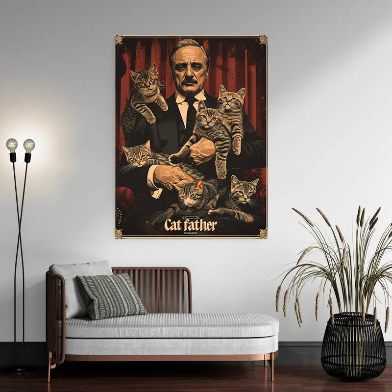 Tableau Cat Father