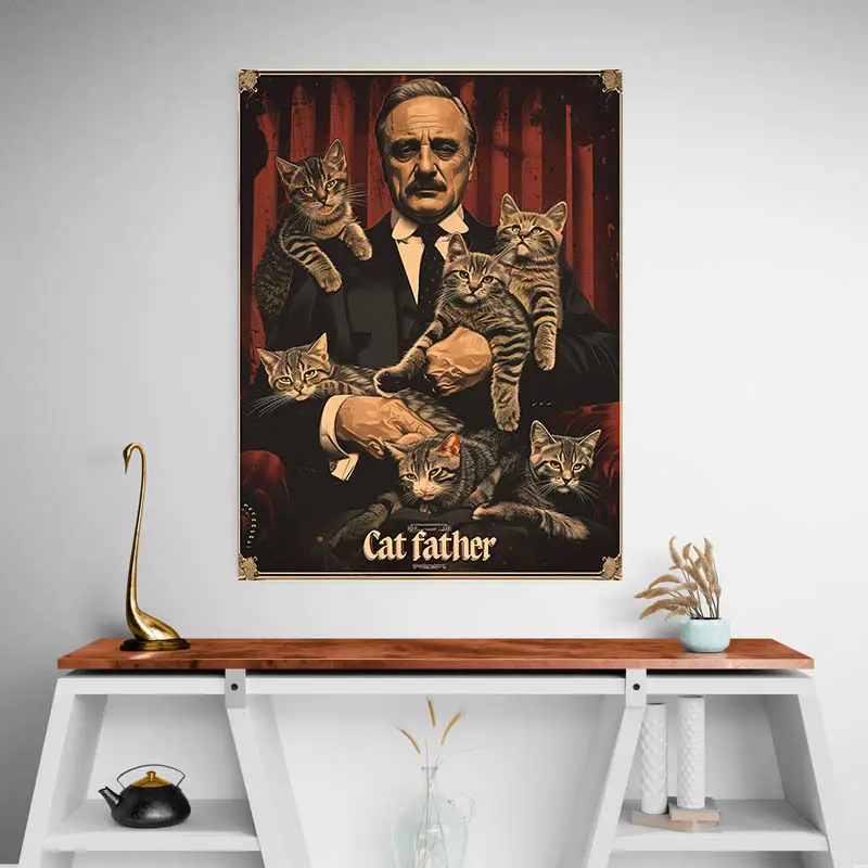 Tableau Cat Father
