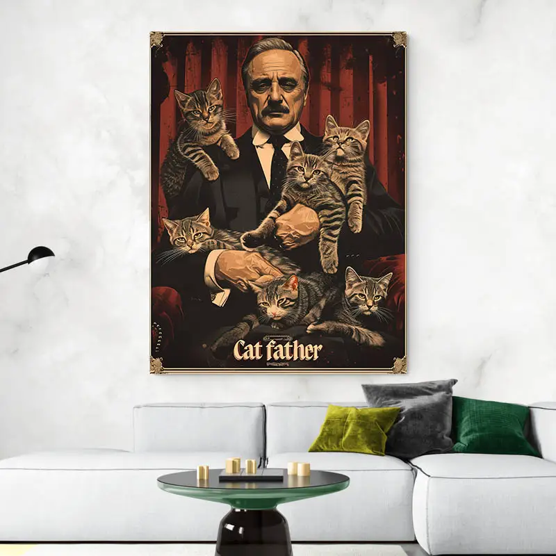 Tableau Cat Father