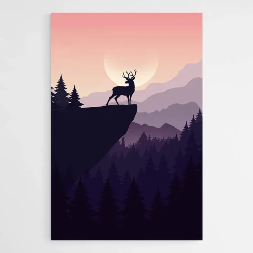 Tableau Cerf Graphique