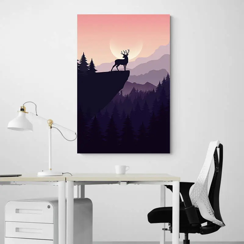 Tableau Cerf Graphique