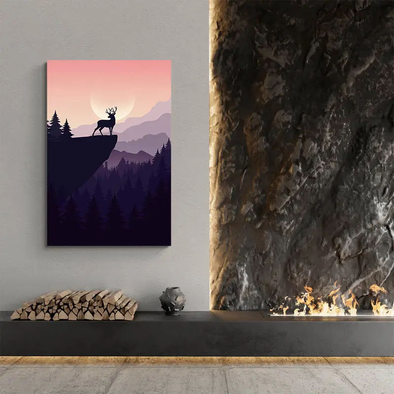 Tableau Cerf Graphique