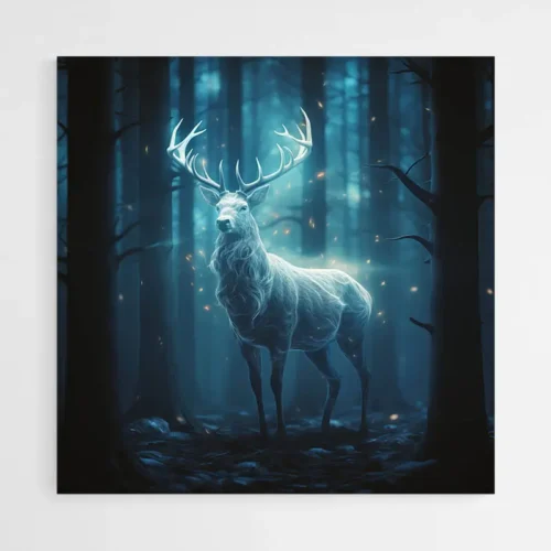 Tableau Cerf Lumineux
