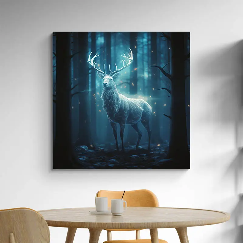 Tableau Cerf Lumineux