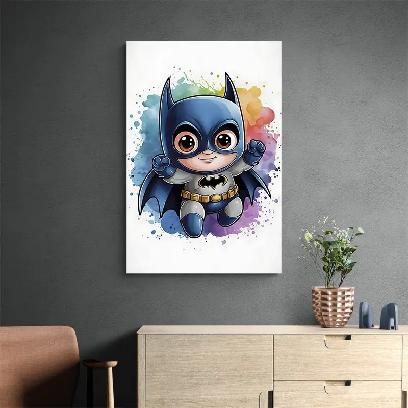 Tableau Chambre Enfant Batman