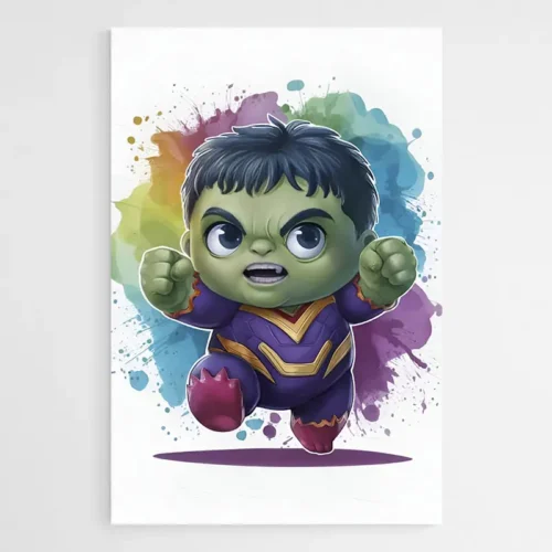 Tableau Chambre Enfant Hulk