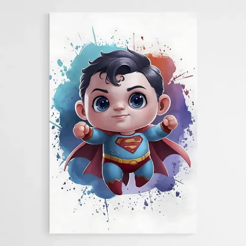 Tableau Chambre Enfant Superman
