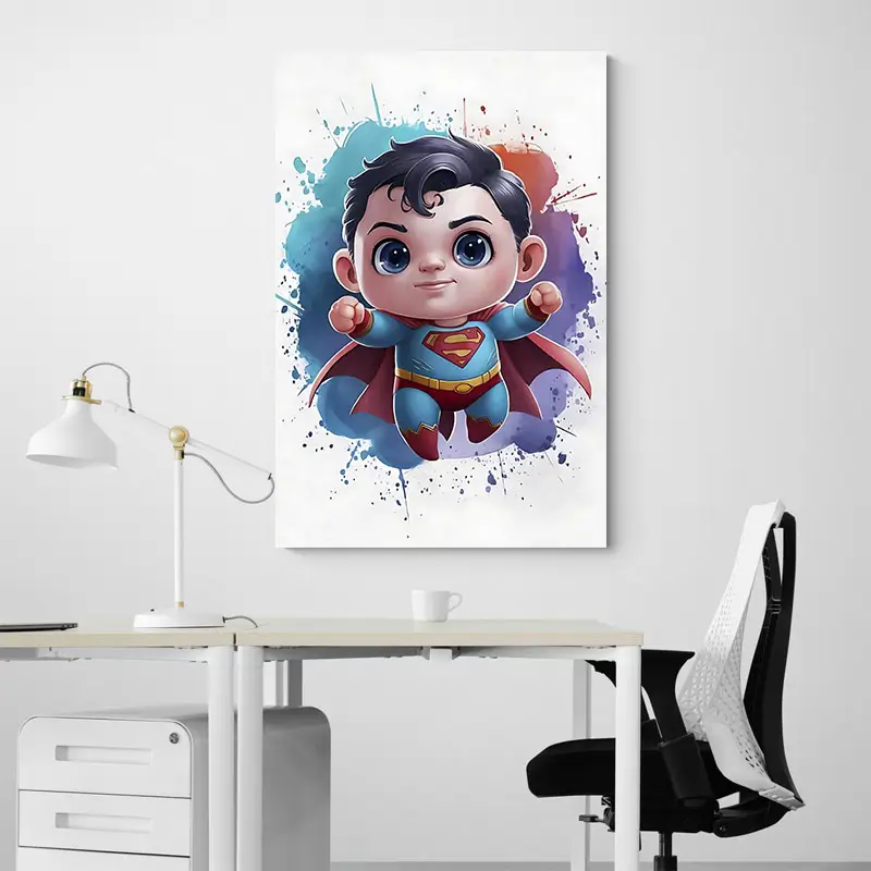 Tableau Chambre Enfant Superman