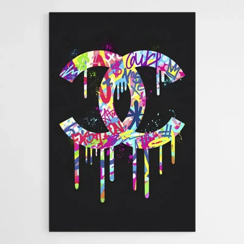 Tableau Chanel Graffiti
