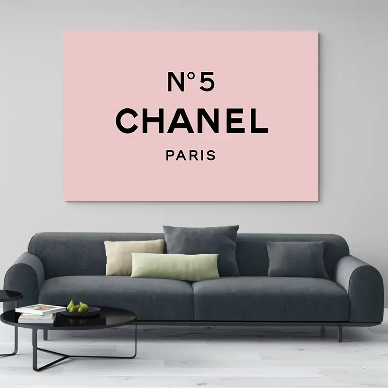 Tableau Chanel N05 Rose