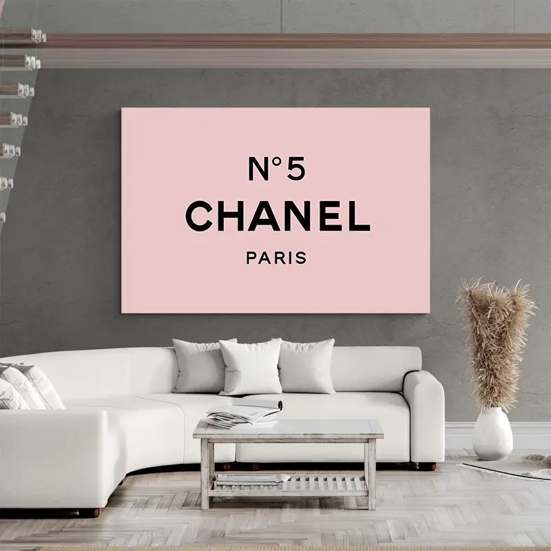 Tableau Chanel N05 Rose