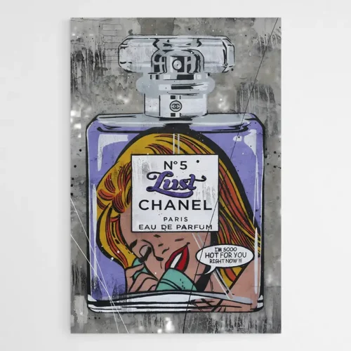 Tableau Chanel Parfum Seduction Pop Art