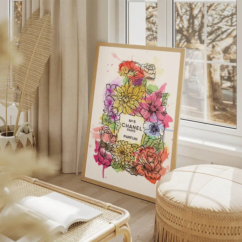 Tableau Chanel Rose
