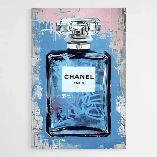 Tableau Chanel Street Art Moderne