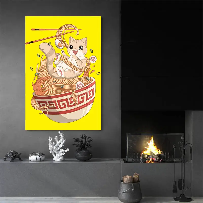 Tableau Chat Drôle