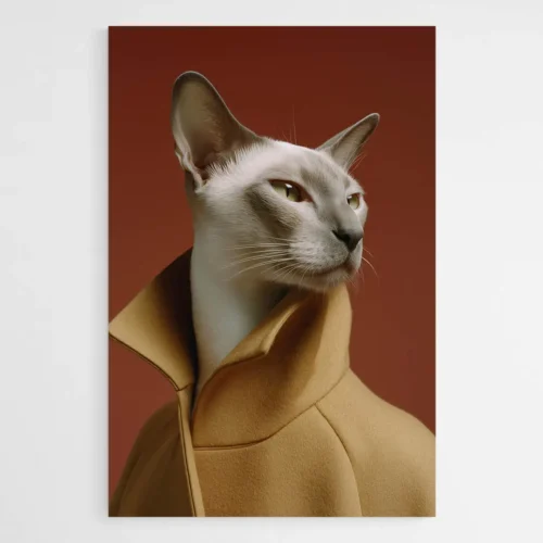 Tableau chat fashion