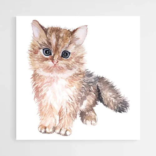 Tableau Chat Peinture