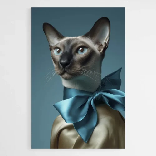 Tableau chat siamois