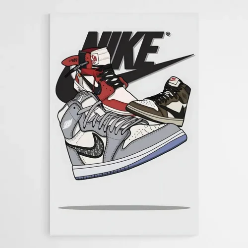 Tableau Chaussures Nike