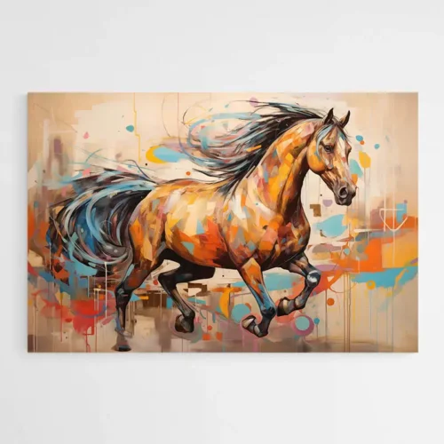 Tableau Cheval Moderne