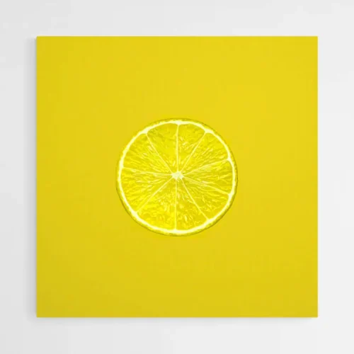 Tableau Citron jaune