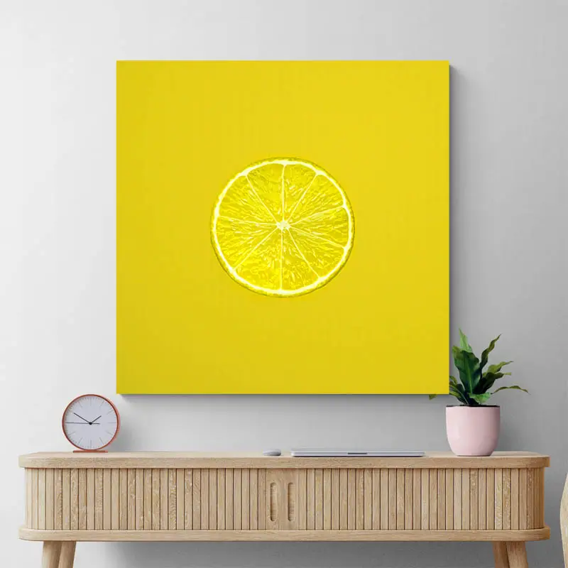 Tableau Citron jaune