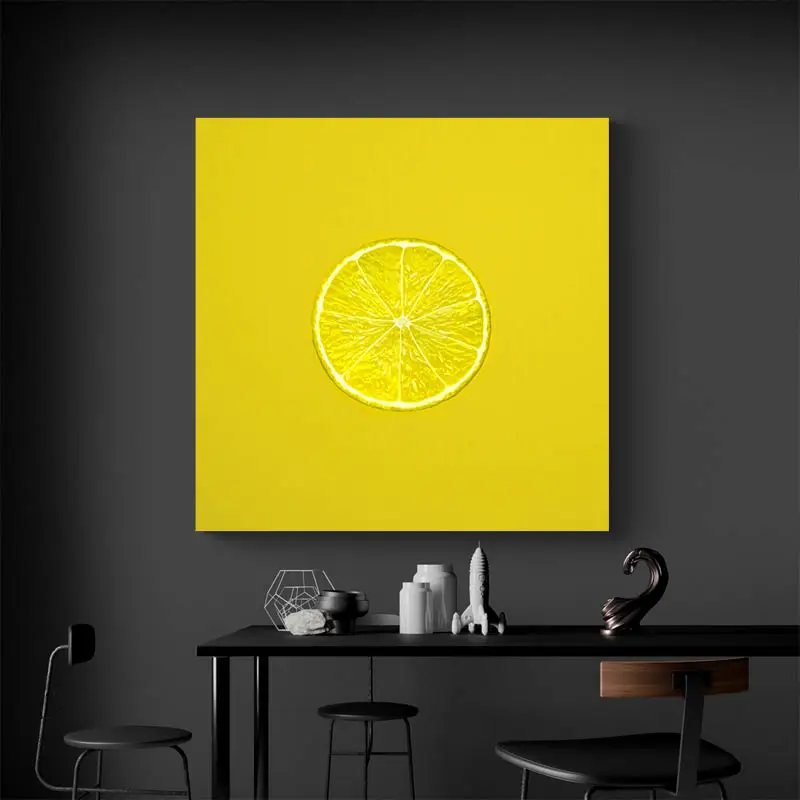 Tableau Citron jaune