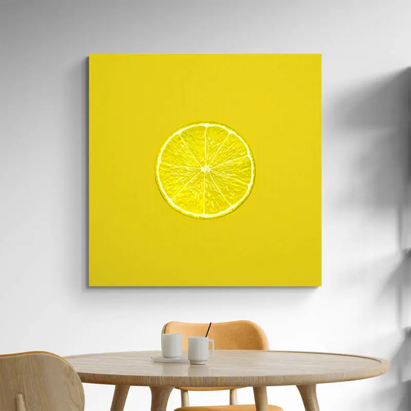 Tableau Citron jaune