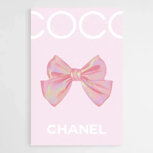 Tableau Coco Chanel Rose